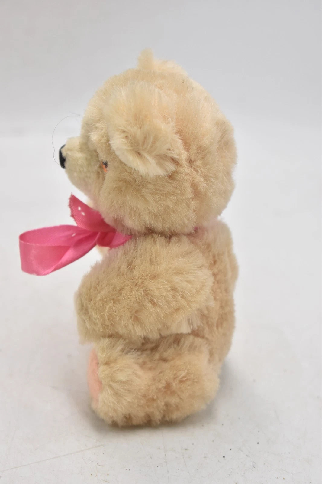 Vintage 1960s Shanghai Doll Factory Teddy Bear Wool Plush Fully Jointed