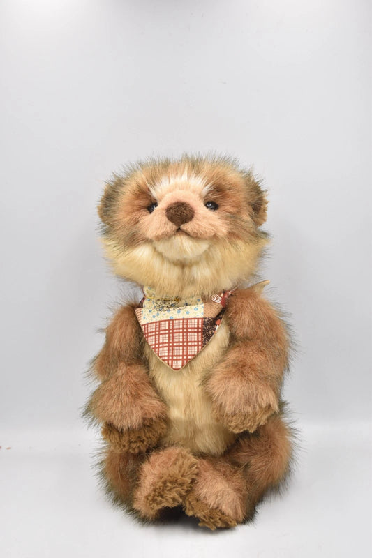 Charlie Bears Rockpile Teddy Bear Retired Tagged Isabelle Lee Designed 40cm