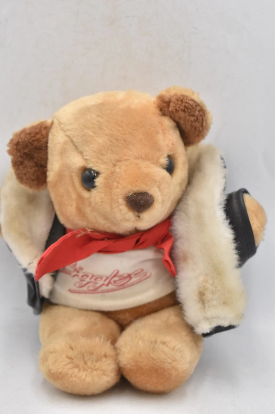 Biggles Flying Ace Teddy Bear Plush Soft Toy 24cm Collectable Aviator Bear Vinta