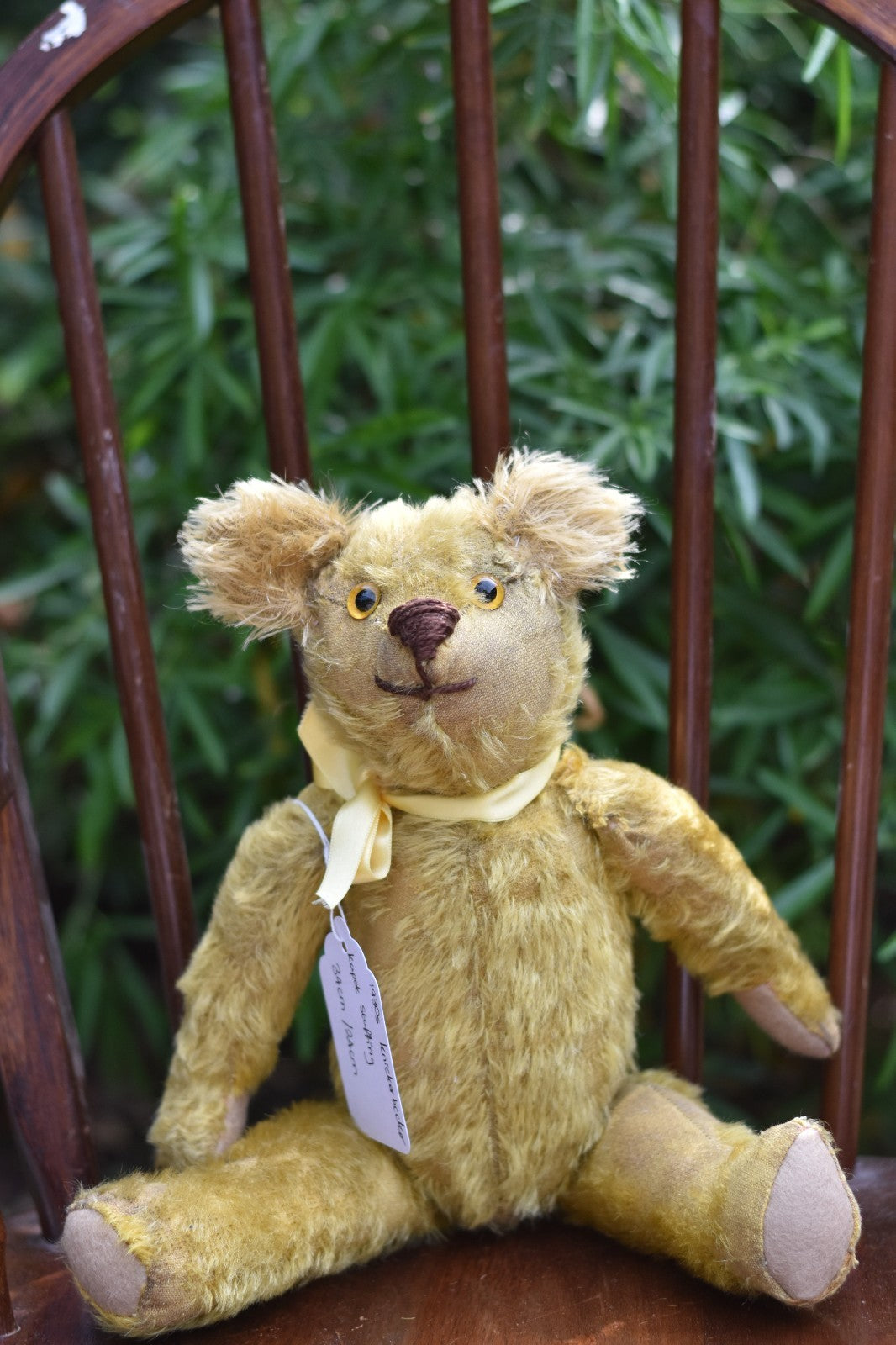 Vintage 1930s Eduard Cramer Mohair Teddy Bear – Fully Jointed