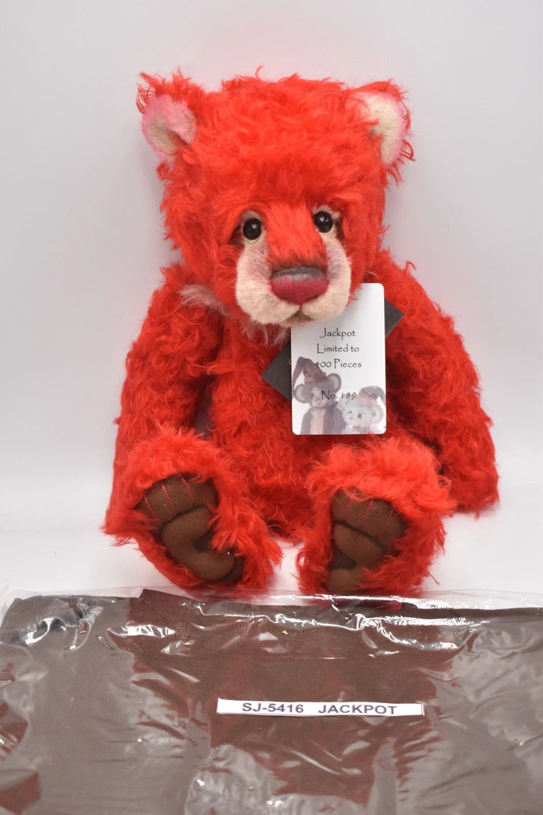 Charlie Bears Jackpot Isabelle Collection Teddy Bear Limited Edition Retired
