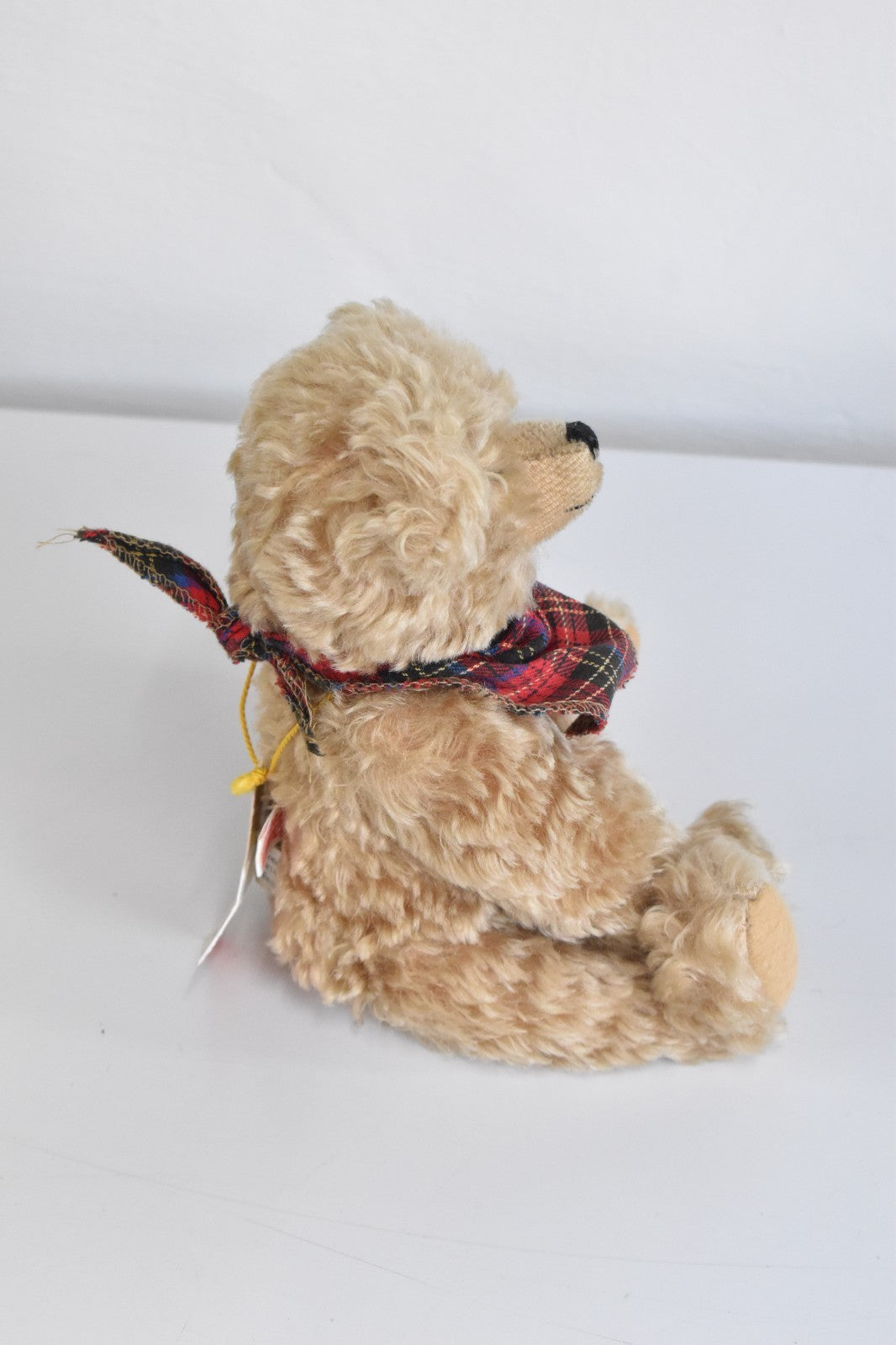 Clemens Bear – Golden Mohair Teddy – Retired – Tagged