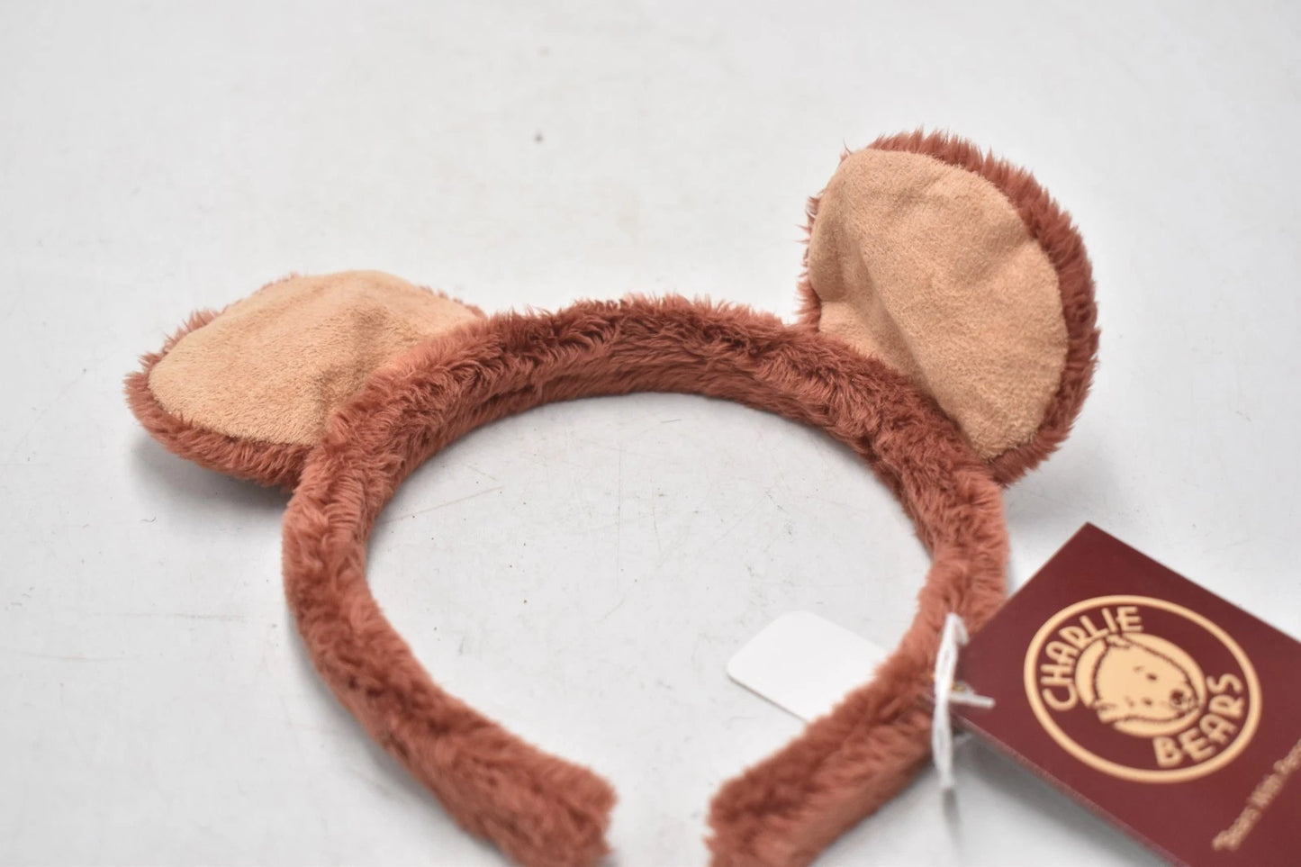 Charlie Bears Bear Ears Duffle Headband Retired Tagged Accessory