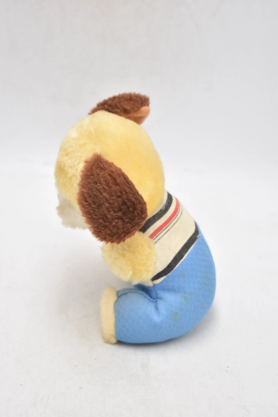 Vintage 1980s Dog Plush Soft Toy with Tongue Teddy Bear