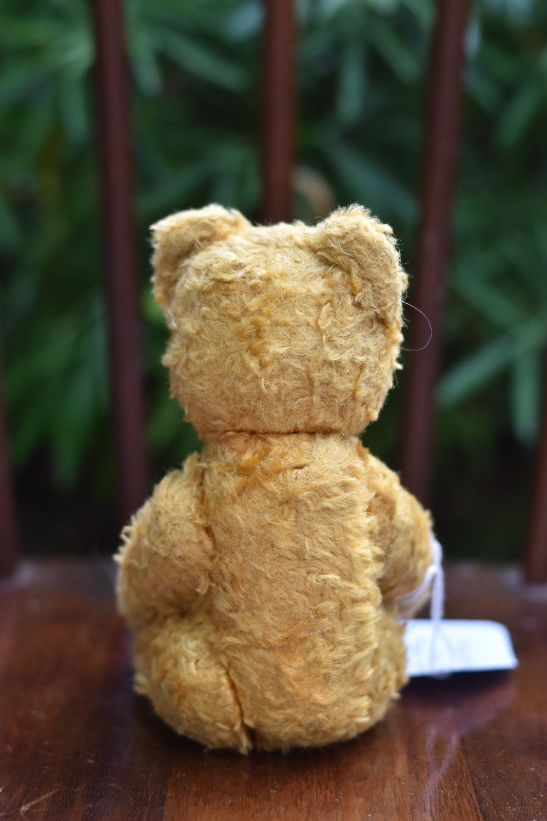 Vintage 1950s European Silk Plush Teddy Bear Fully Jointed, 22cm, Collectible
