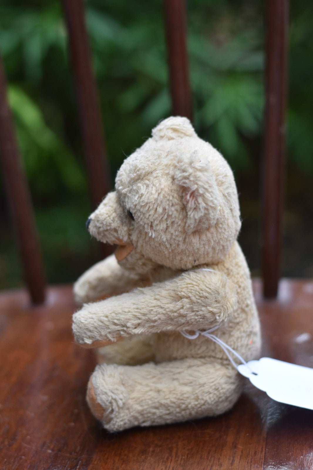 Vintage 1950s Hamiro Czech Mohair Teddy Bear Smiling, Fully Jointed, 20cm