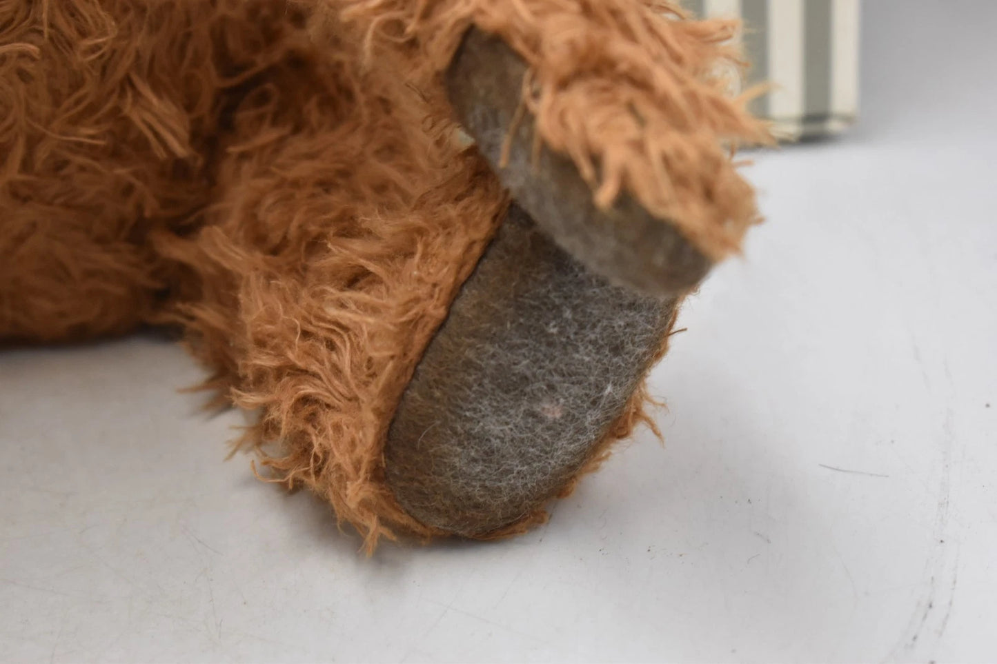Steiff Hansel Teddy Bear 006968 Limited Edition Hemp Plush Wood Stuffing 36cm