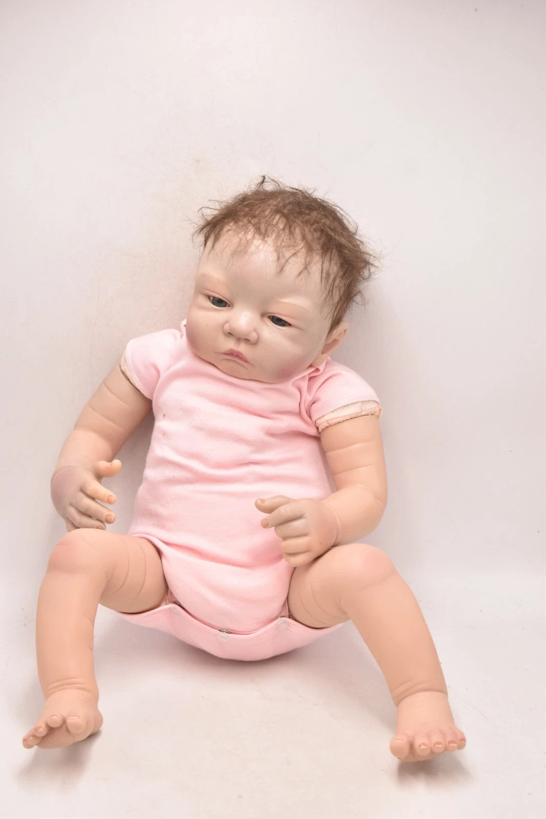 Ashton-Drake Reborn Baby Doll Olivia by Olivia Stone – 50cm, Vinyl Limbs, Cloth