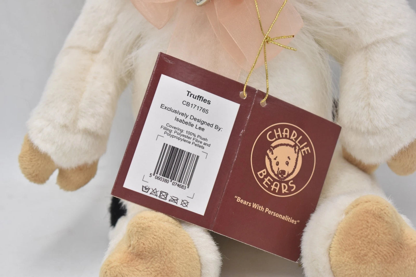 Charlie Bears Truffles Isabelle Lee Designed Retired Tagged Fully Jointed 32cm