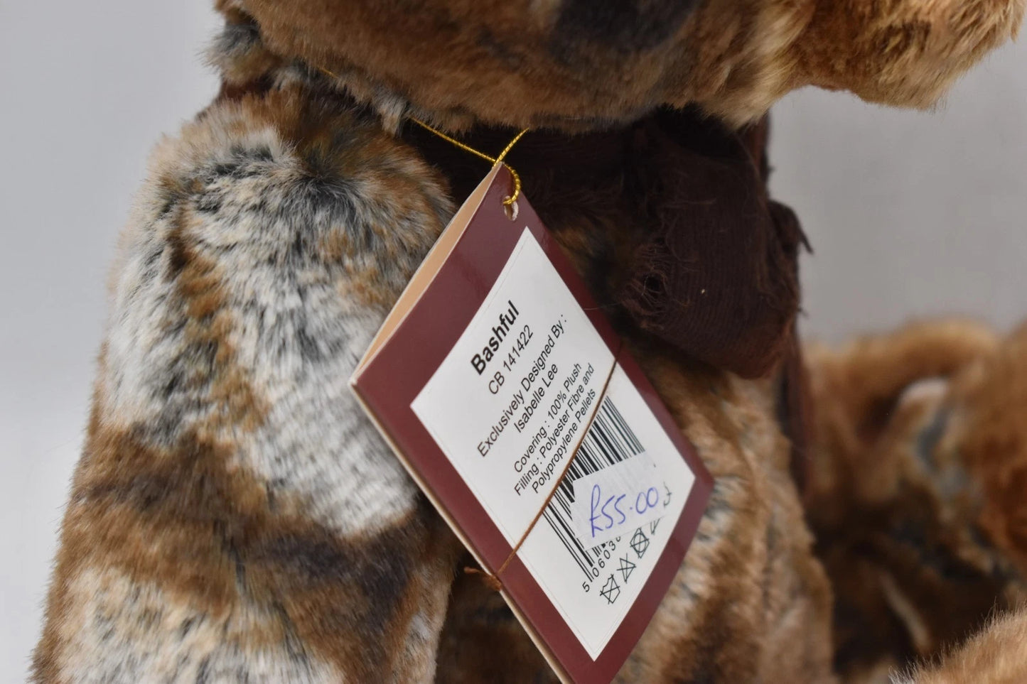 Charlie Bears Bashful Isabelle Lee Design Retired & Tagged