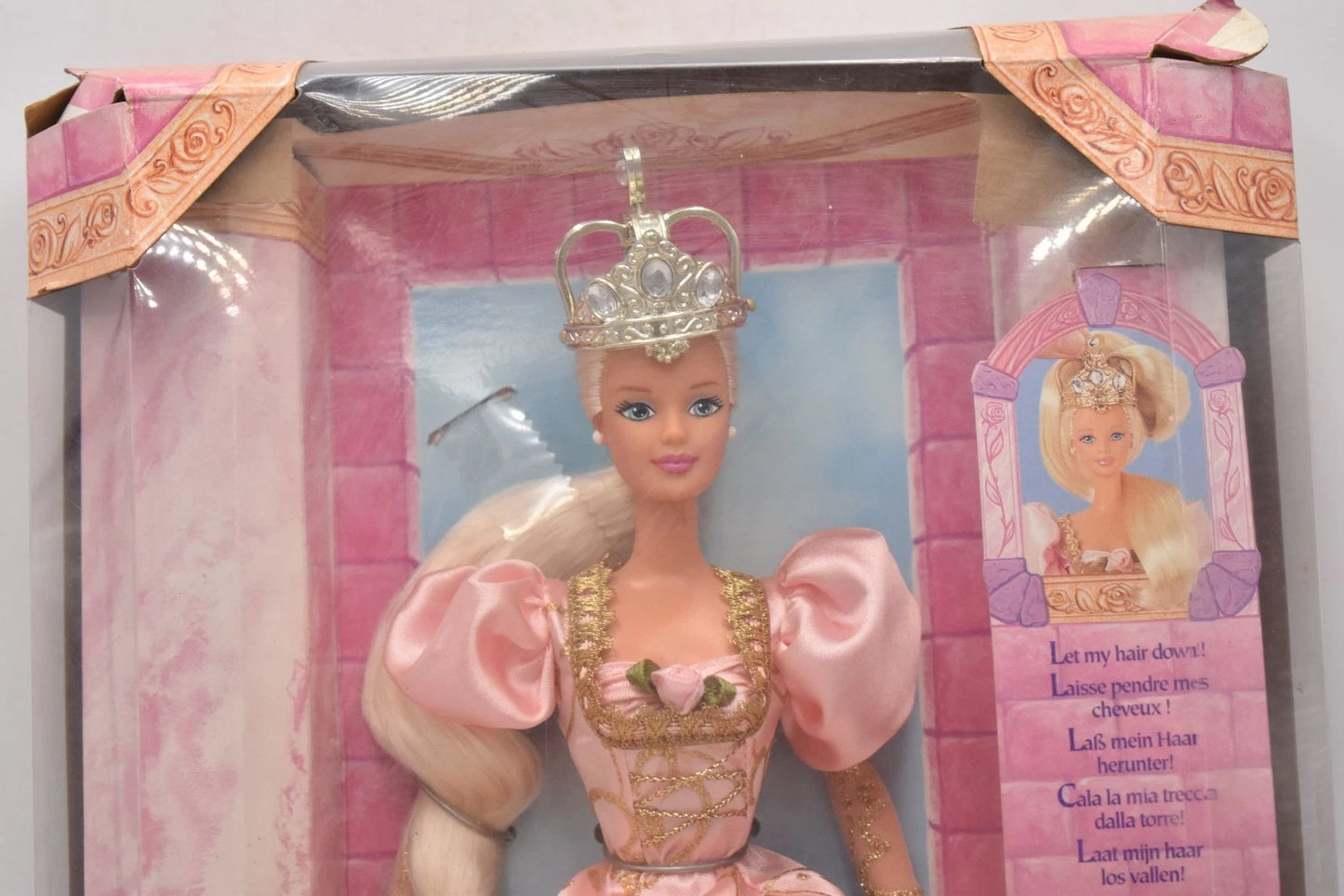 Vintage Mattel Barbie Rapunzel Princess Doll – 1997 NRFB