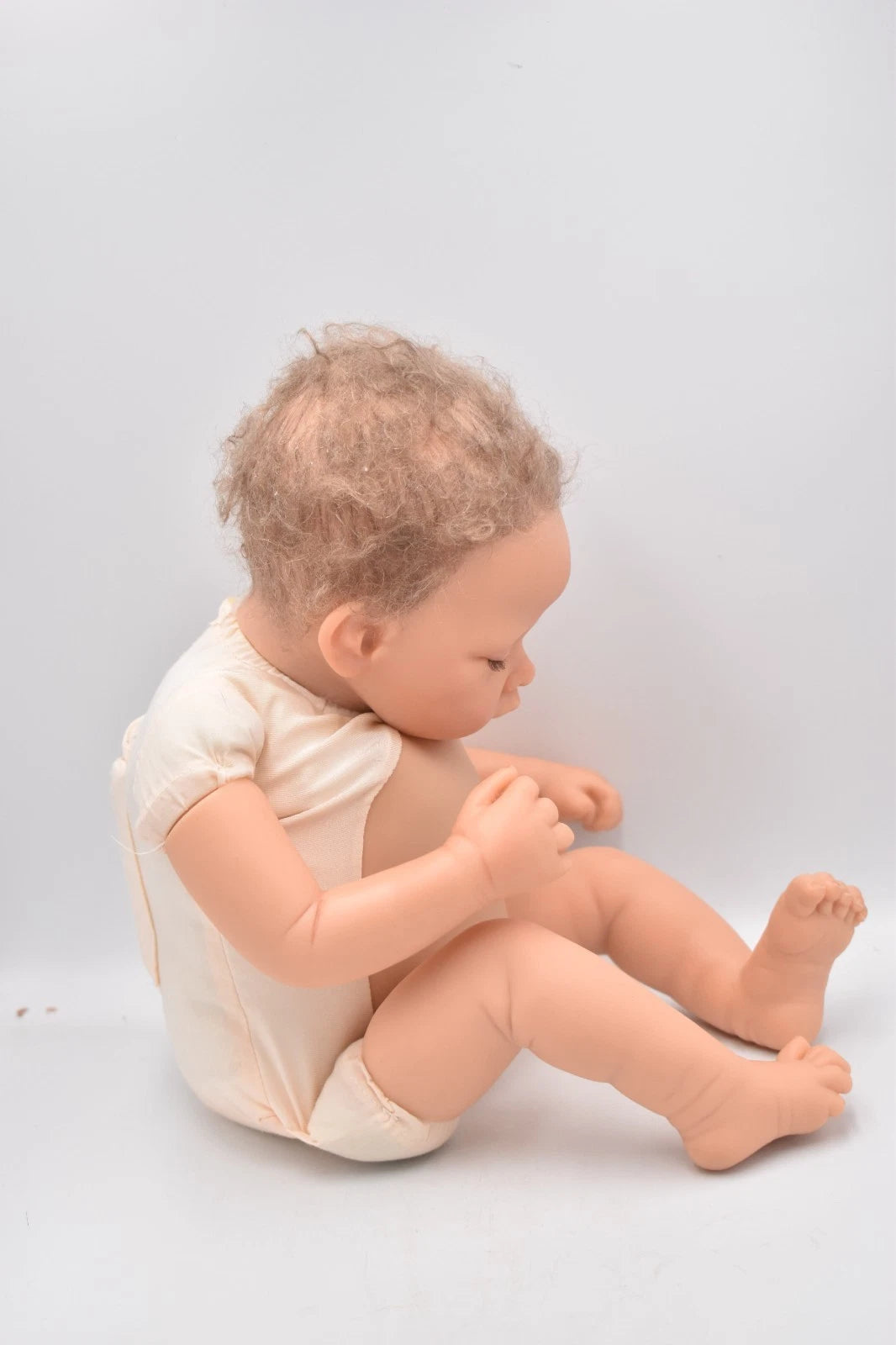 Ashton Drake So Truly Real Linda Murray Vinyl Baby Doll Brown Hair 46cm