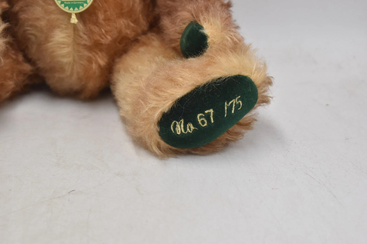 Hermann Teddy Jolly Jingle Santa Limited Edition Mohair Bear 30cm