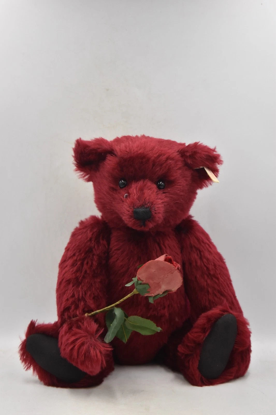 Steiff Dew Drop Rose Teddy Bear North America Exclusive 665844 Limited Edition