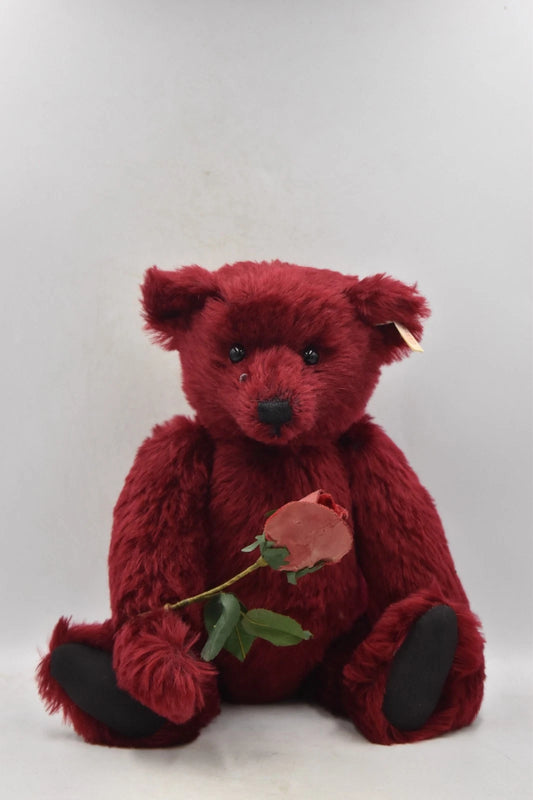 Steiff Dew Drop Rose Teddy Bear North America Exclusive 665844 Limited Edition
