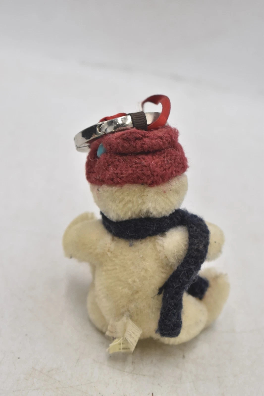 Charlie Bears Shiver Snowman Mohair Keyring Limited Edition