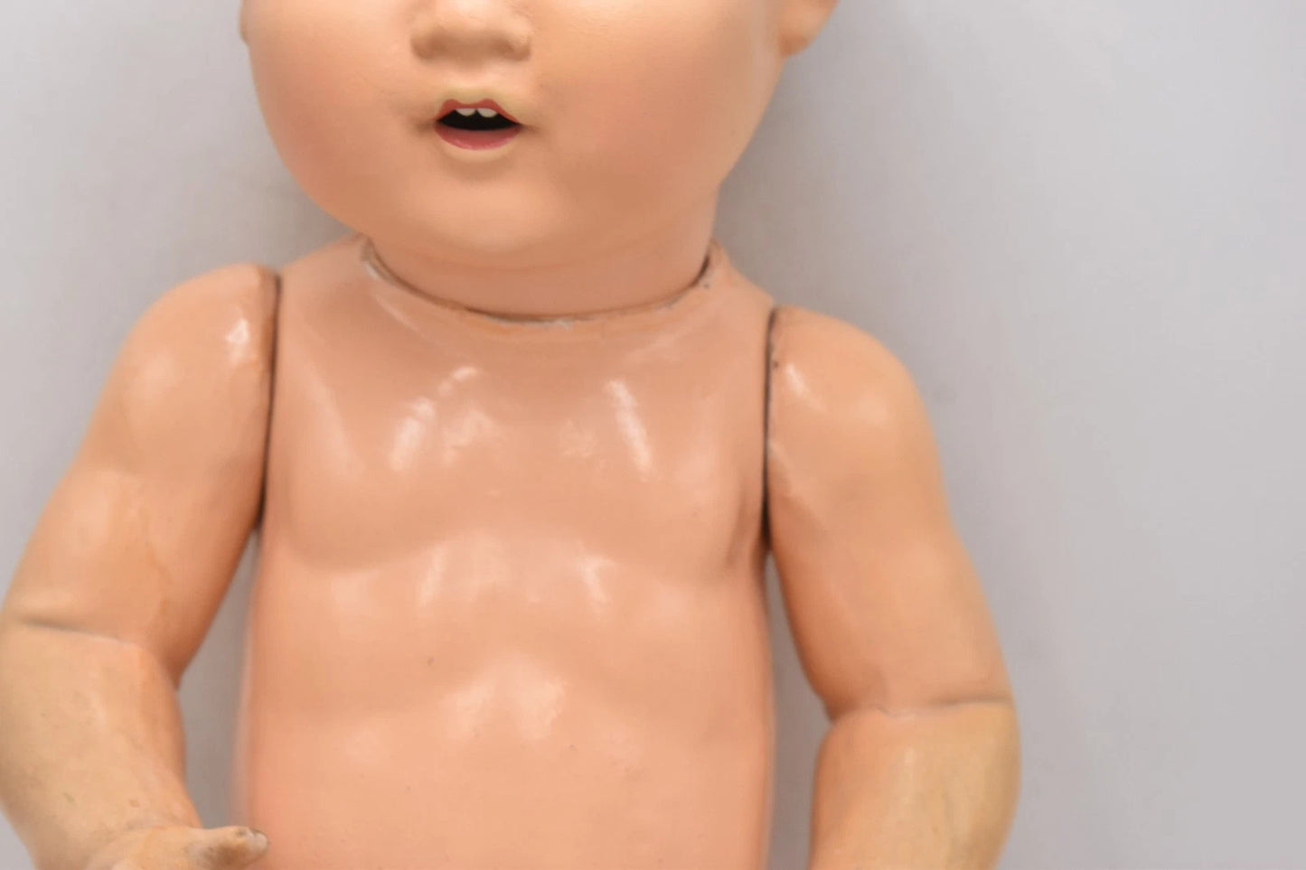 Antique Armand Marseille 518 Large Bisque Head Doll 64cm Sleep Eyes Blinking