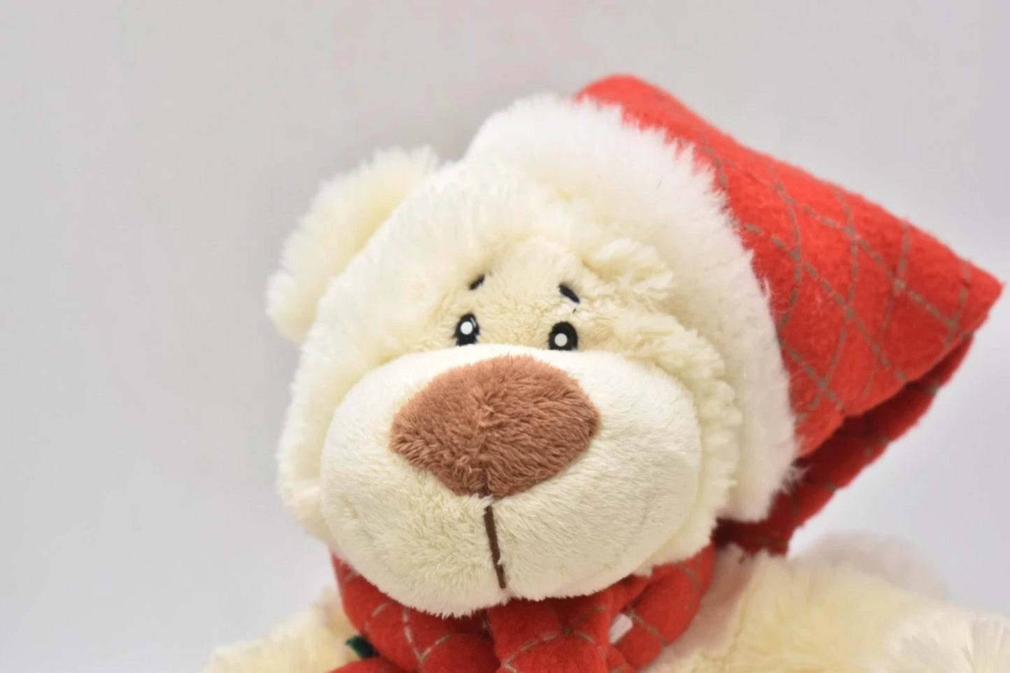 Card Factory Christmas Teddy Bear Plush Toy Retired 20cm Festive Collectable Sof