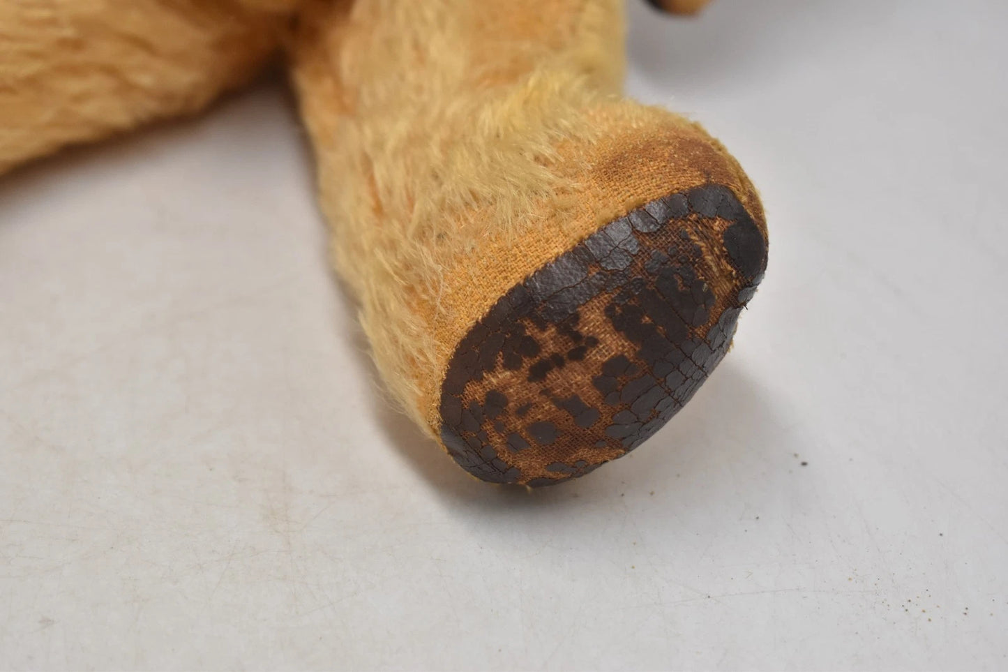 1930s Chad Valley English Mohair Vintage Teddy Bear Fully Jointed Glass Eyes