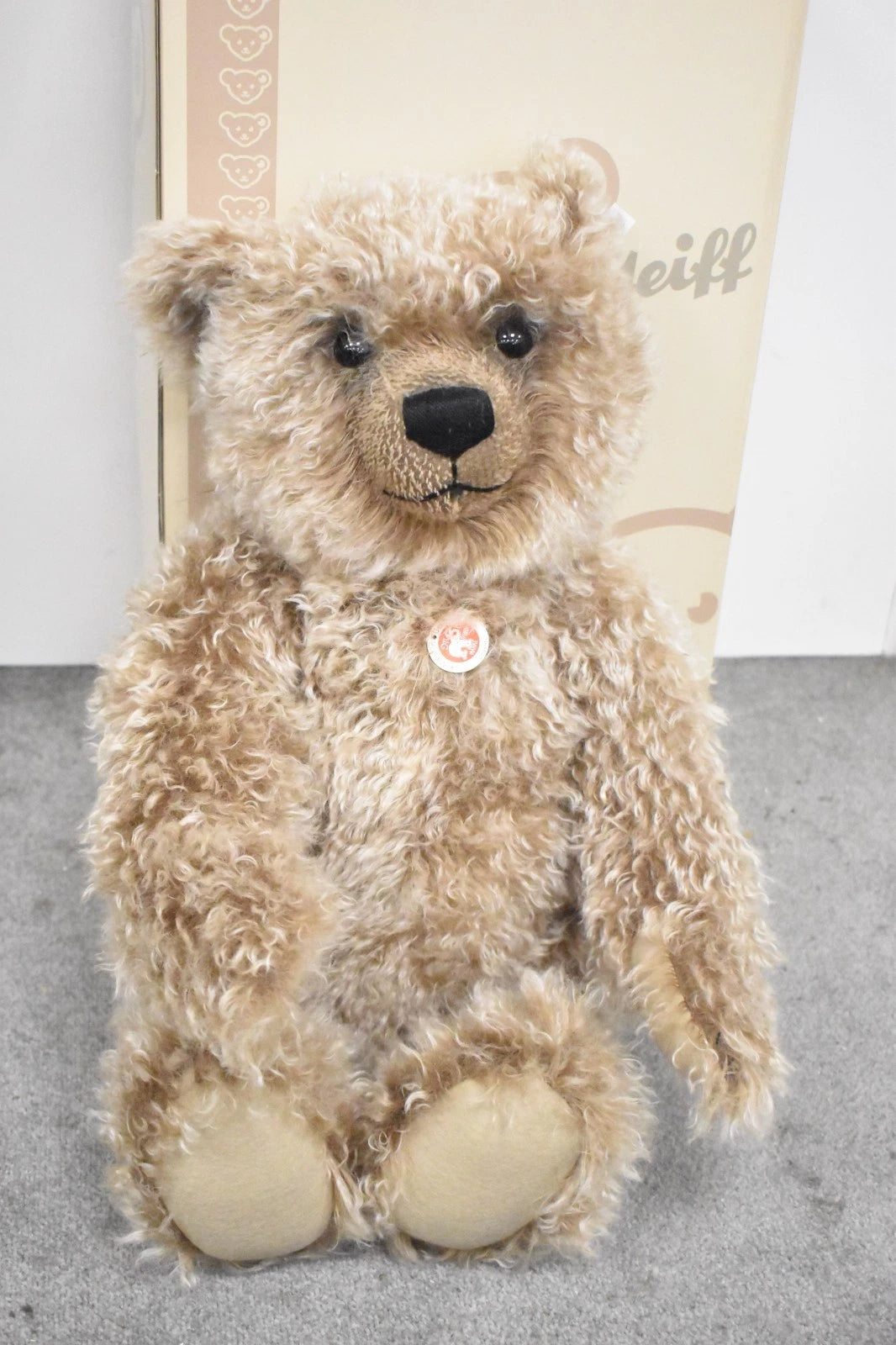 Steiff Large 036507 Grizzly Ted Caramel Tipped Teddy Bear – Limited Edition 60cm