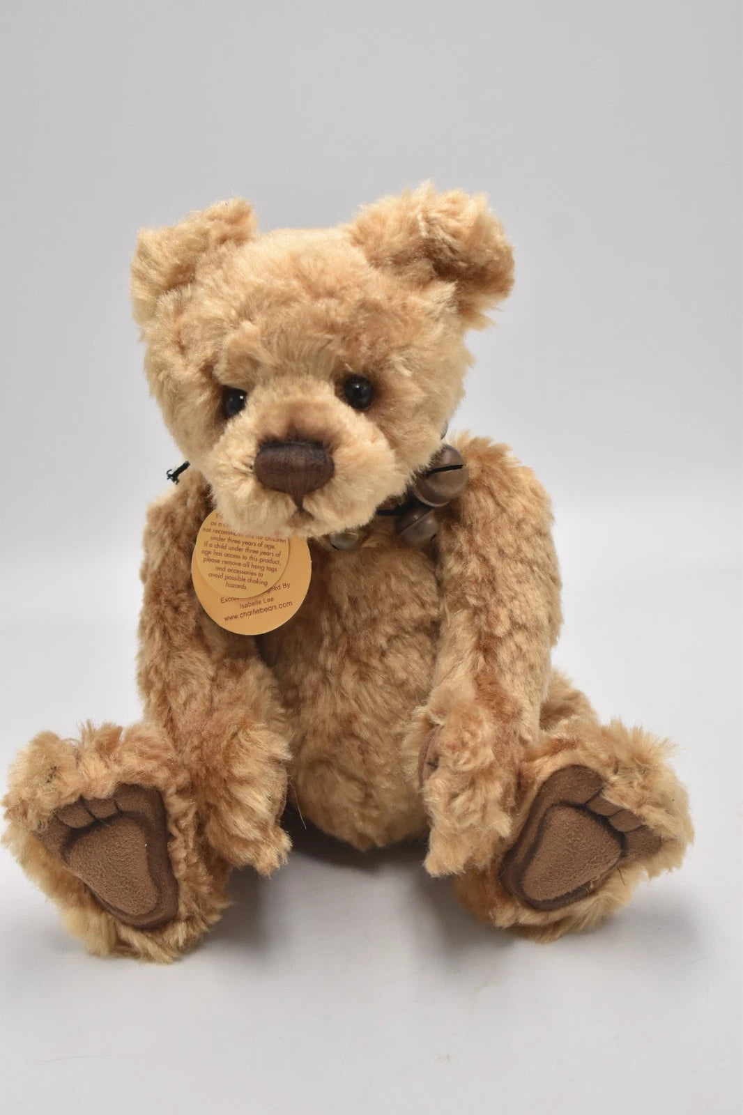 Charlie Bears Ellie Teddy Bear Retired Tagged Isabelle Lee Designed Plush
