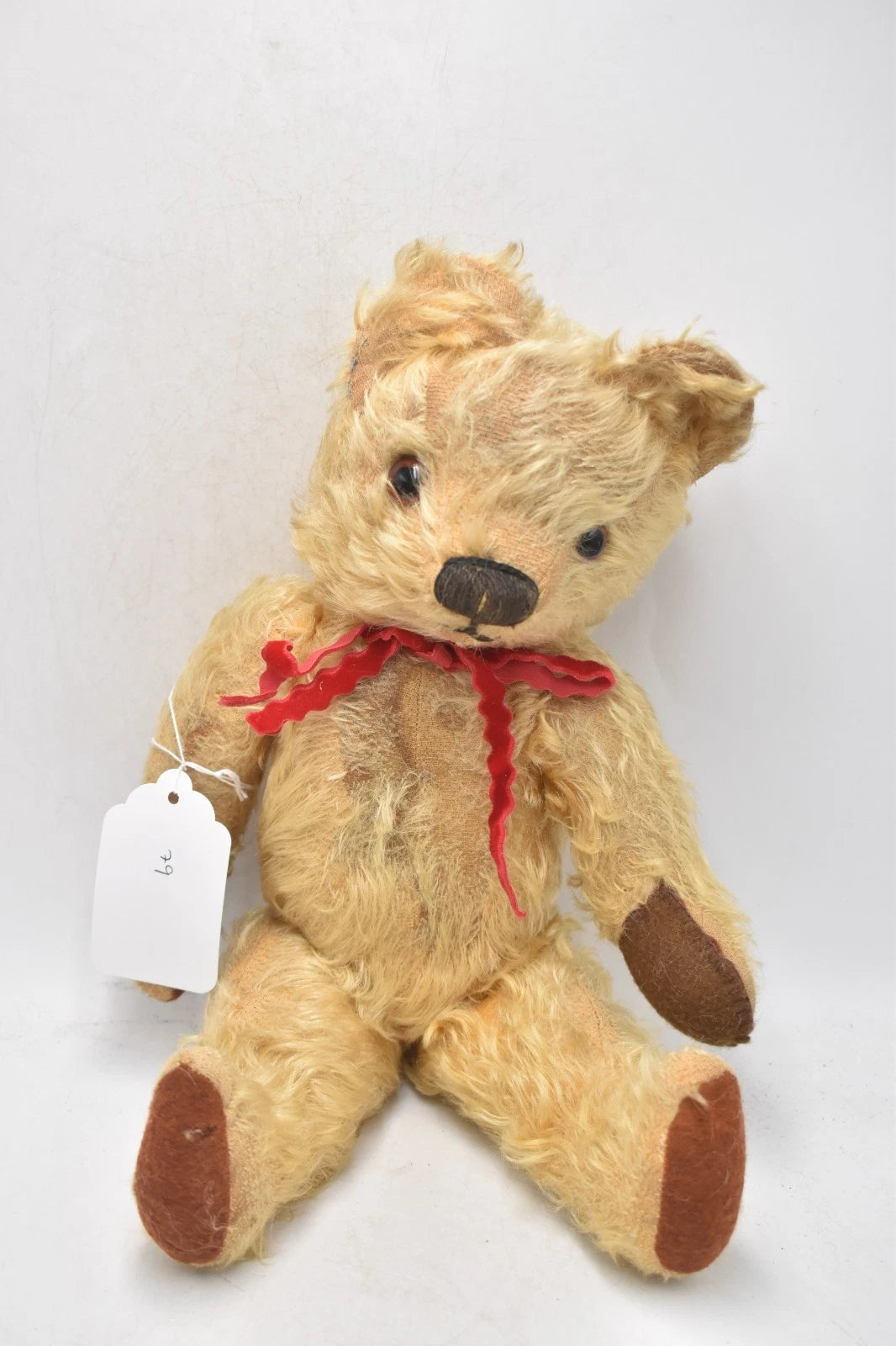 Vintage 1940s Chad Valley English Mohair Teddy Bear 36cm