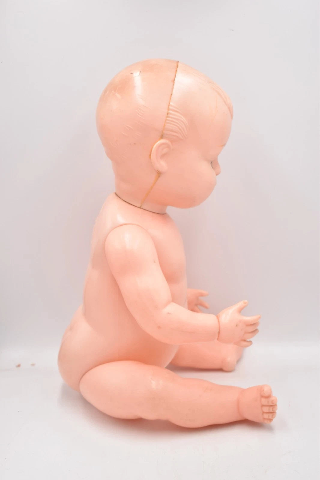 Vintage 1950s OK Kader Large Hard Plastic Doll 48cm Collectable Vintage Toy