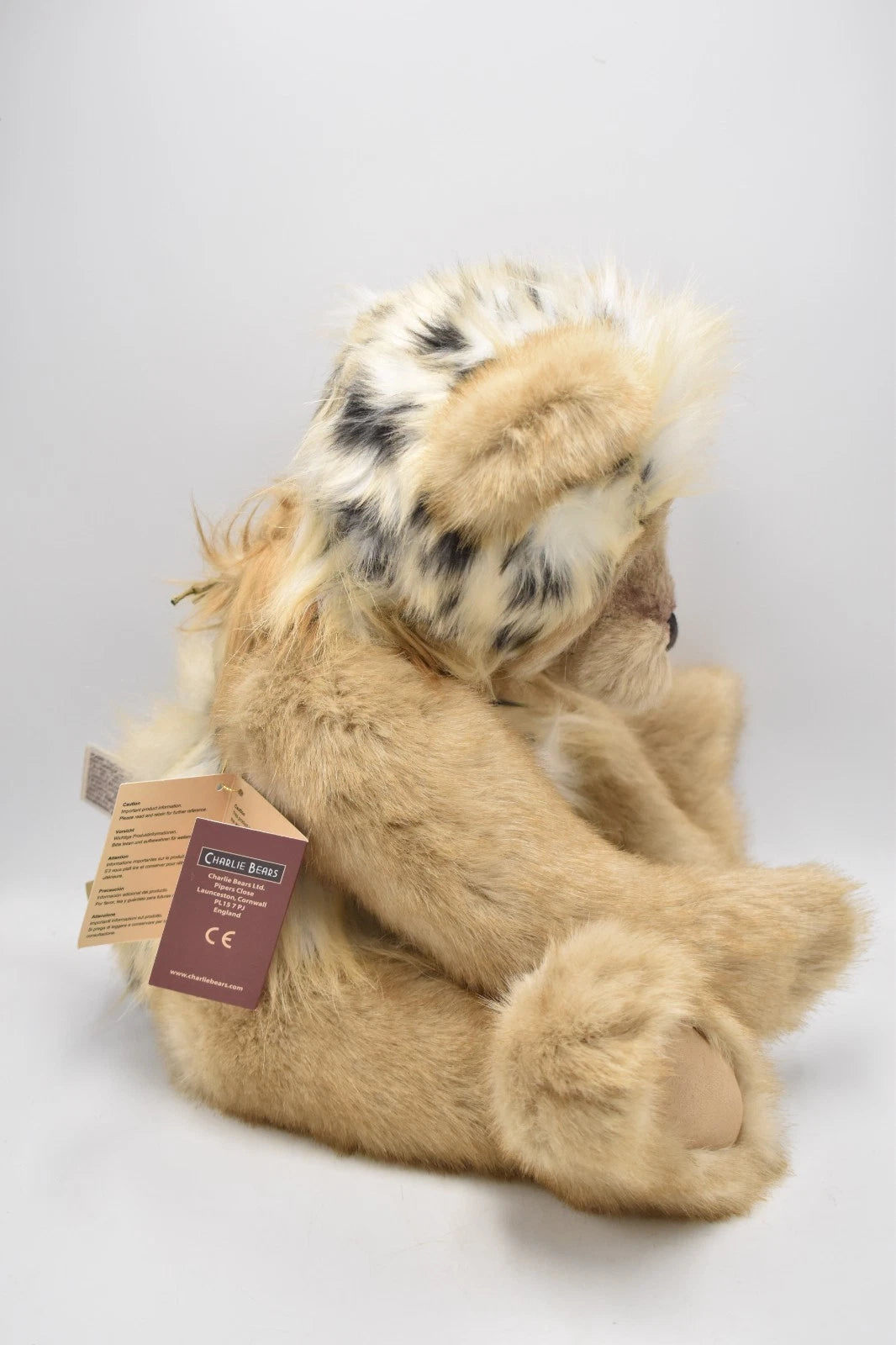 Charlie Bears Atiqah Teddy Bear Isabelle Lee Retired Tagged Jointed Collectable