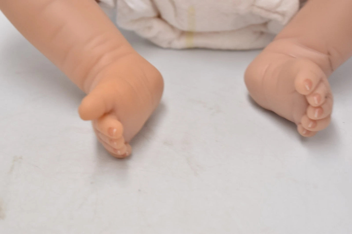 Ashton Drake Anatomically Correct Reborn Baby Doll Huti B A.D.G 04 Silicone 34cm