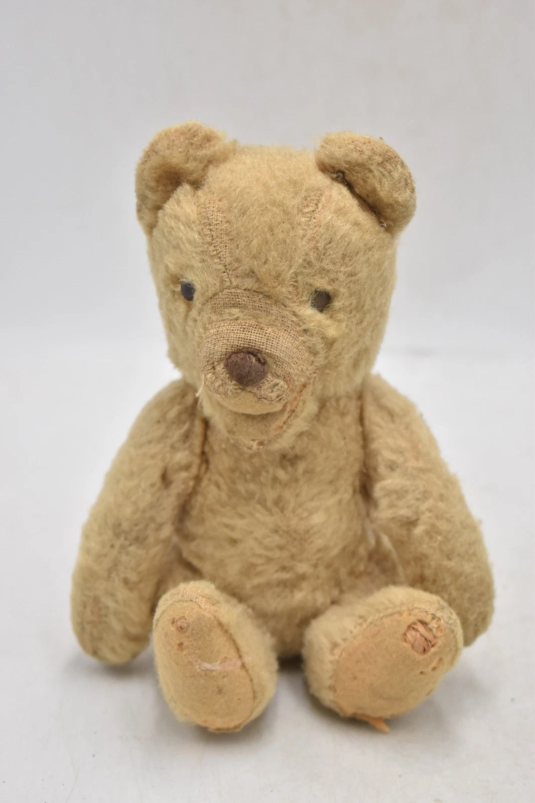 Vintage 1920s German Mohair Open Mouth Teddy Bear Fully Jointed