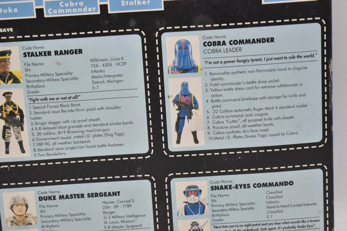 Action Man Stalker Ranger 12” Action Figure – G.I. Joe Inspired – Boxed