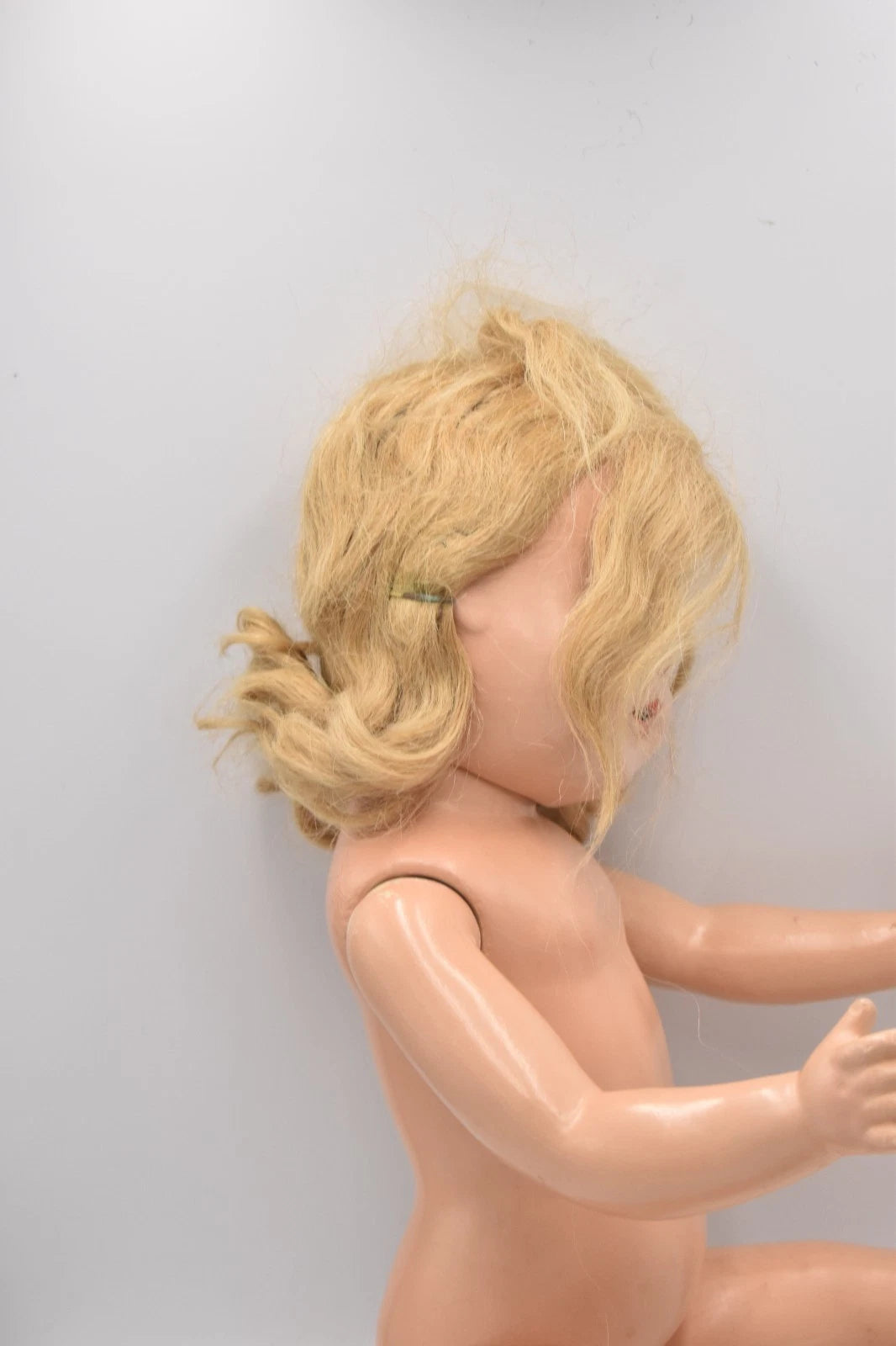 Vintage 1930s Large Composition Doll Sleeping Blinking Eyes Original Outfit 55cm