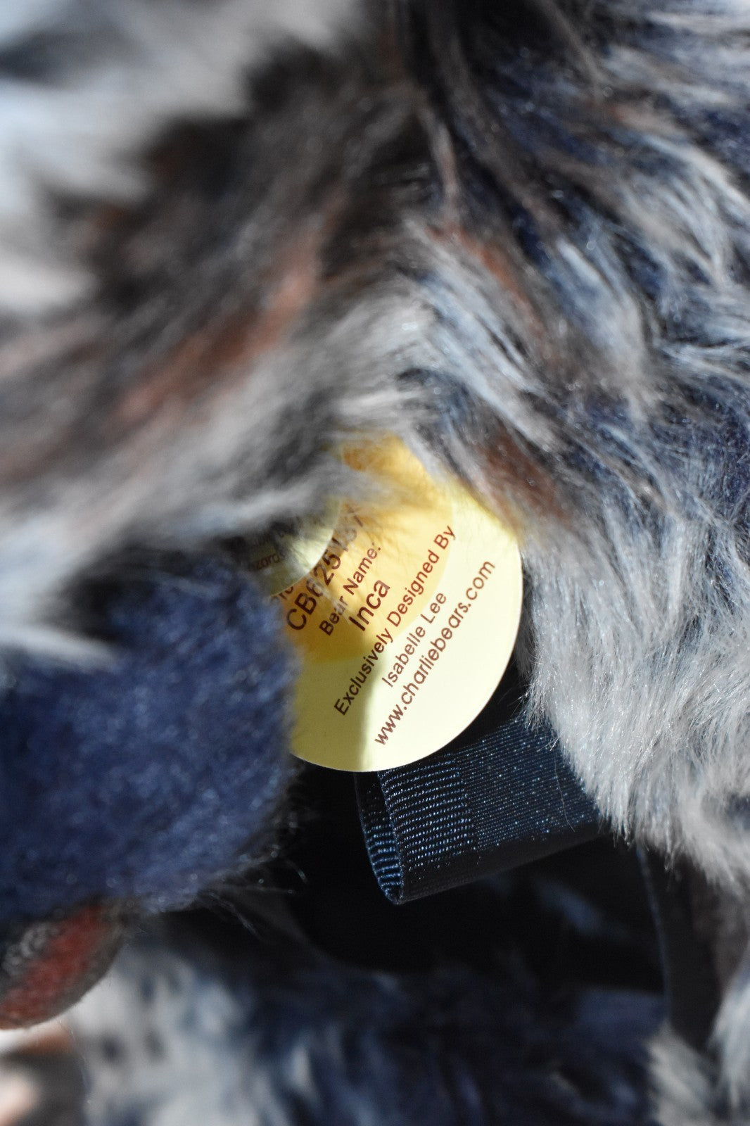 Charlie Bears Inca – Retired Isabelle Lee Design, Tagged