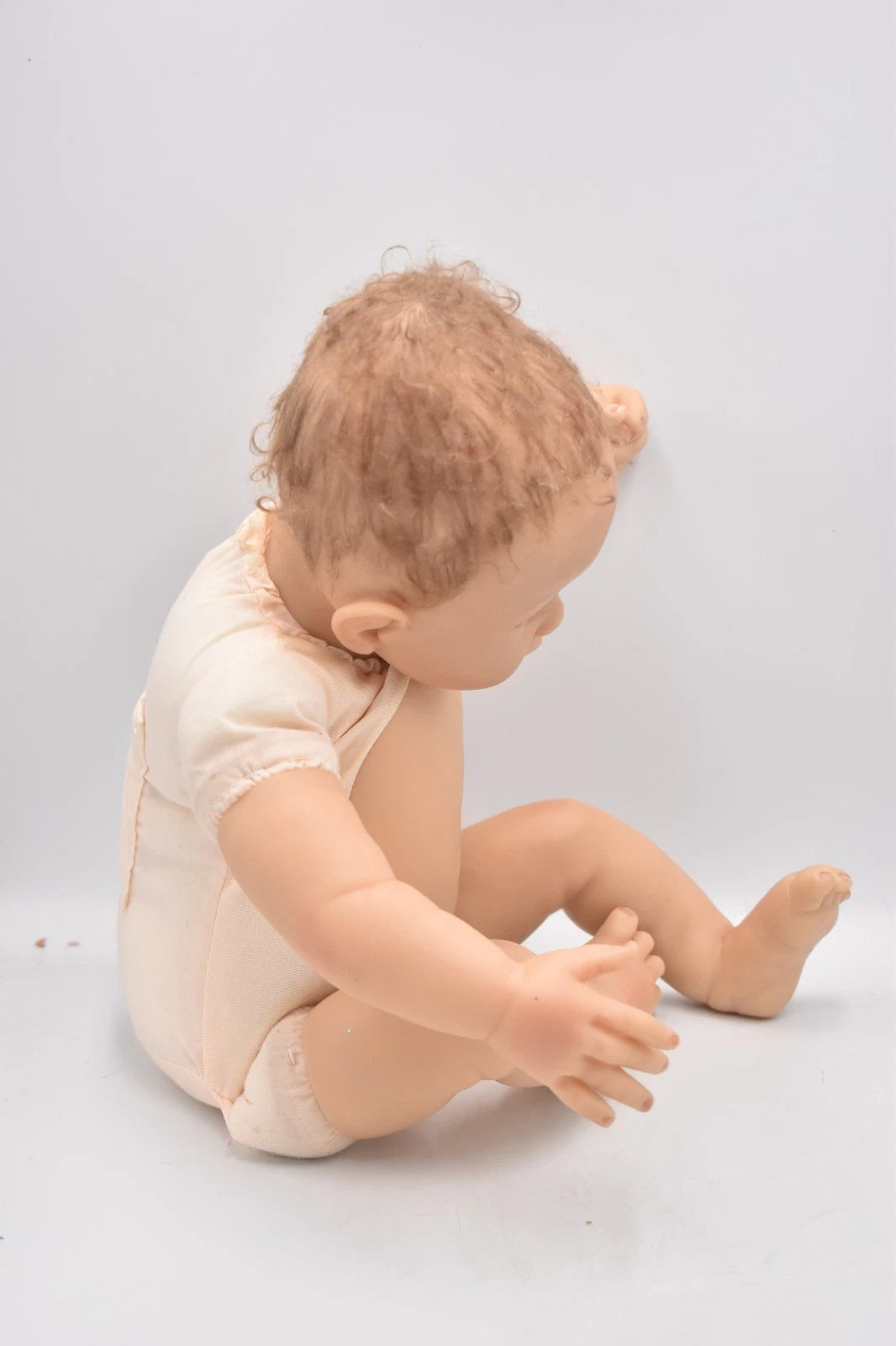 Ashton Drake So Truly Real Linda Murray Vinyl Baby Doll Brown Hair 48cm