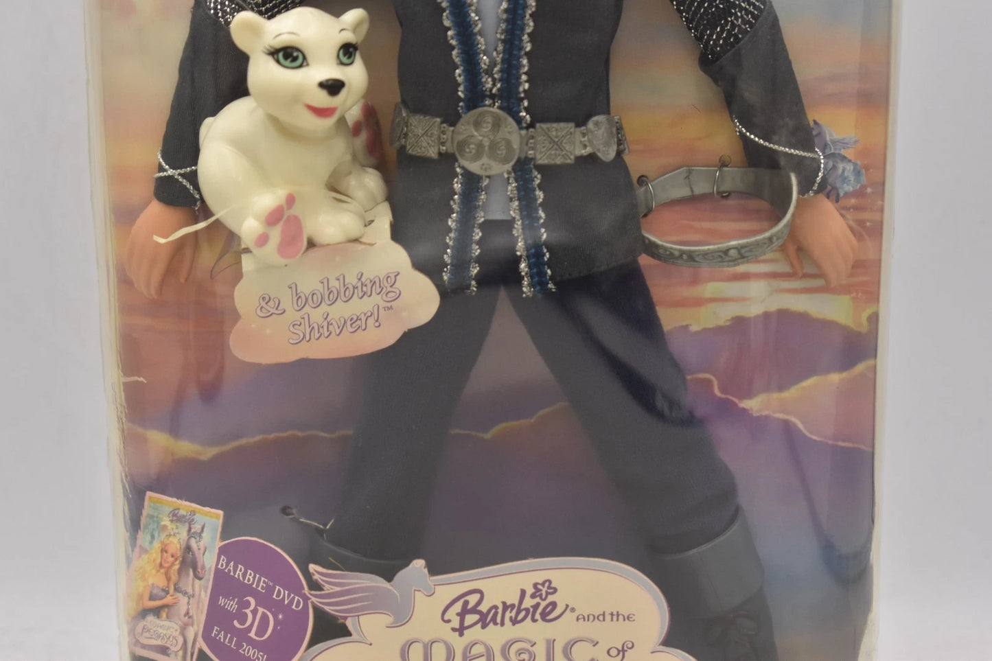 Mattel Barbie and the Magic of Pegasus – Prince Aidan & Shiver (2005) NRFB