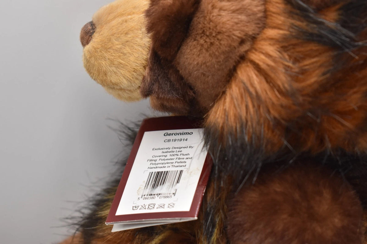 Charlie Bears Geronimo Teddy Bear Retired Tagged Isabelle Lee Designed