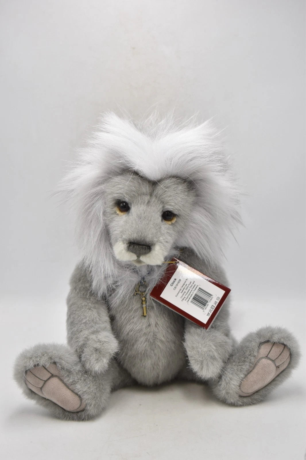 Charlie Bears Clock Lion Isabelle Lee Design Retired & Tagged