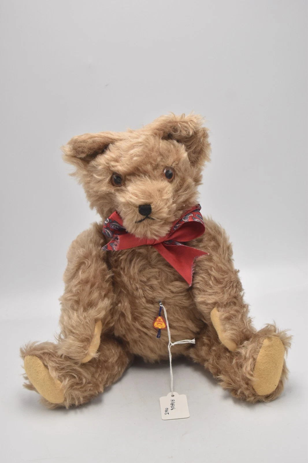 Vintage Clemens Mohair Teddy Bear Limited Edition Brown Fully Jointed Growler