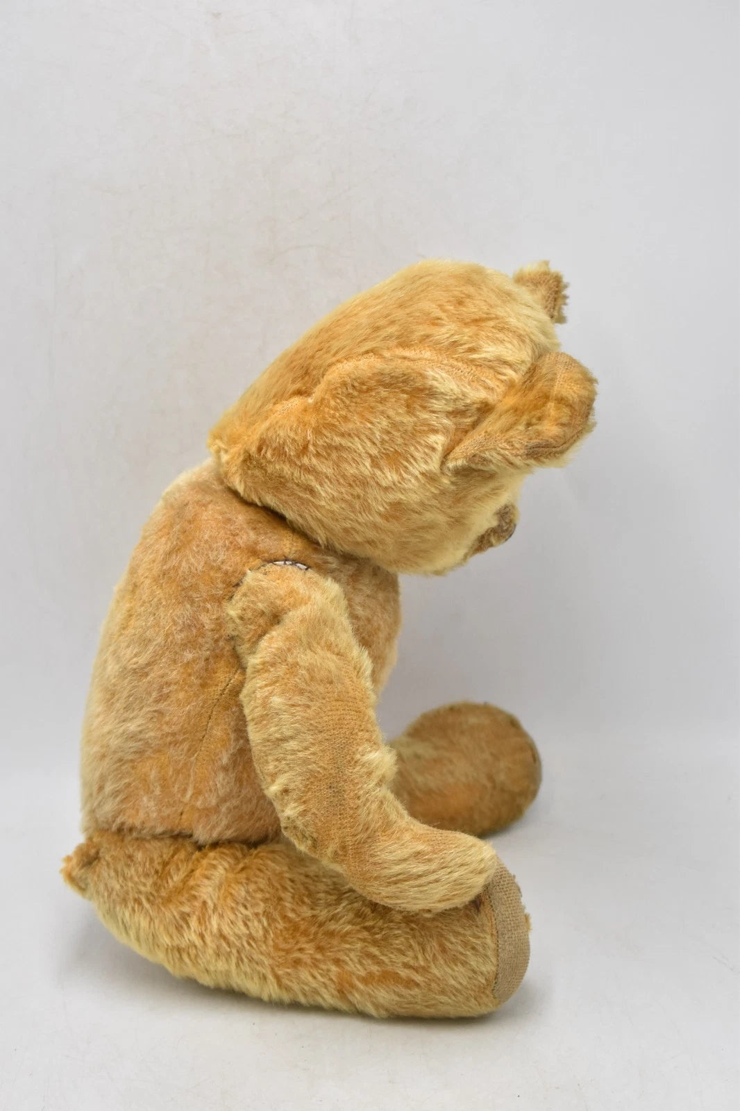 Vintage 1940s Chiltern Mohair Teddy Bear – 44cm, Fully Jointed, Collectible