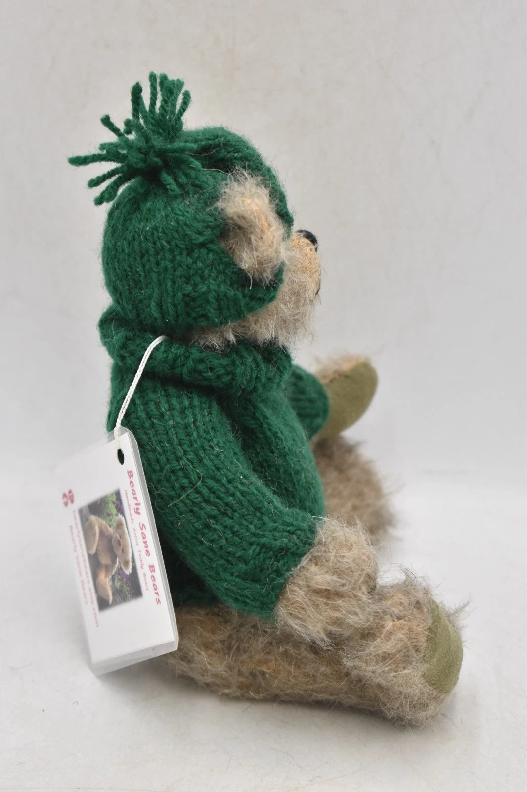 OOAK Bearly Sane Bears Sprout Artist Teddy Bear Mohair 24cm