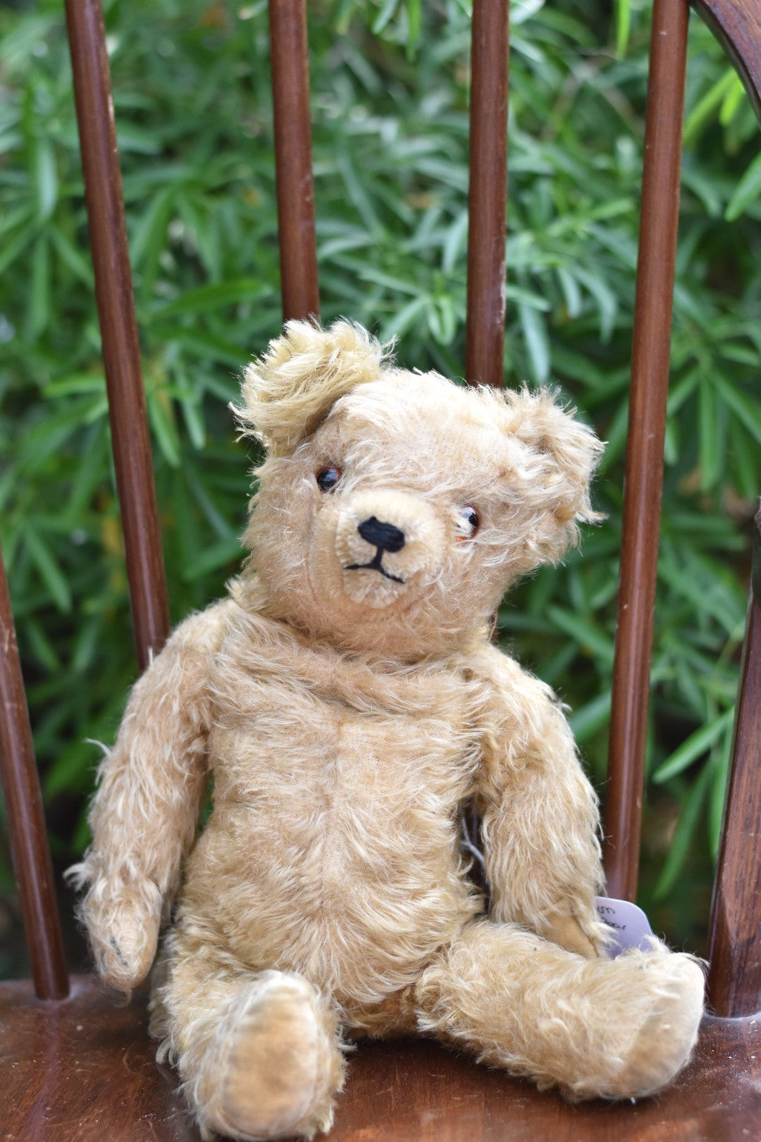 Vintage 1950s Chiltern Mohair Teddy Bear – Fully Jointed – 34cm – English
