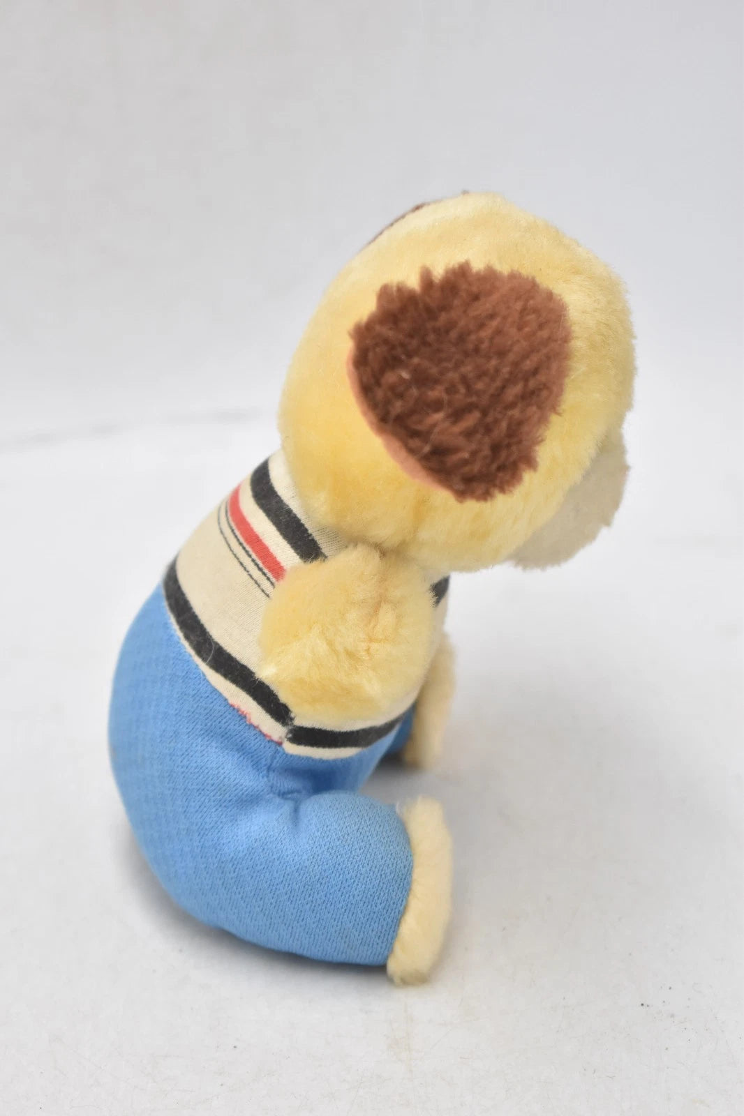 Vintage 1980s Dog Plush Soft Toy with Tongue Teddy Bear