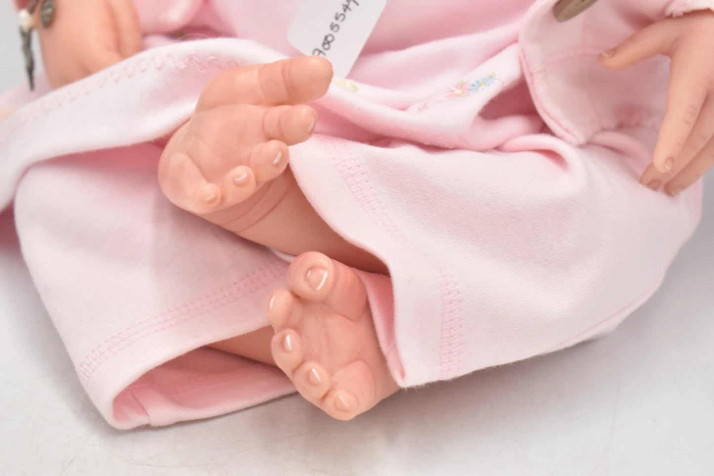 OOAK Reborn Baby Girl Malin Fiorenza Biancheri 20" Doll COA Lifelike Vinyl