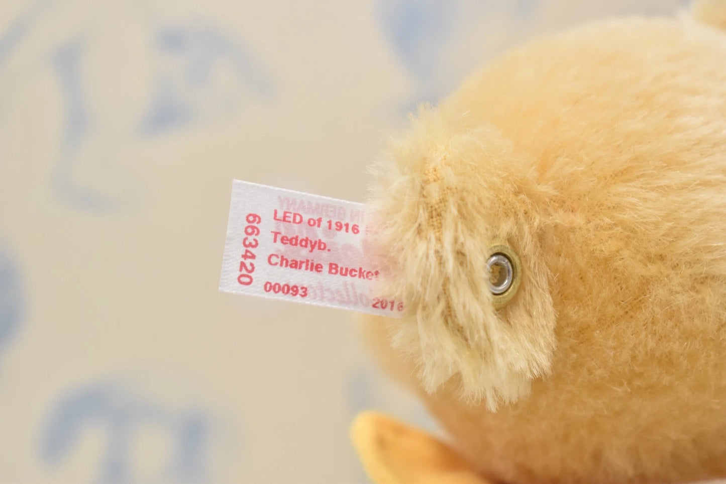 Steiff Charlie Bucket Teddy Bear Charlie and the Chocolate Factory 663420