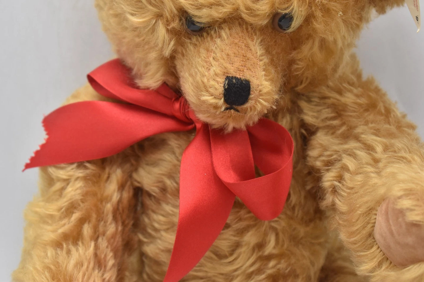 Deans Rag Book Co Golden Growler Teddy Bear Fully Jointed Tagged 40cm