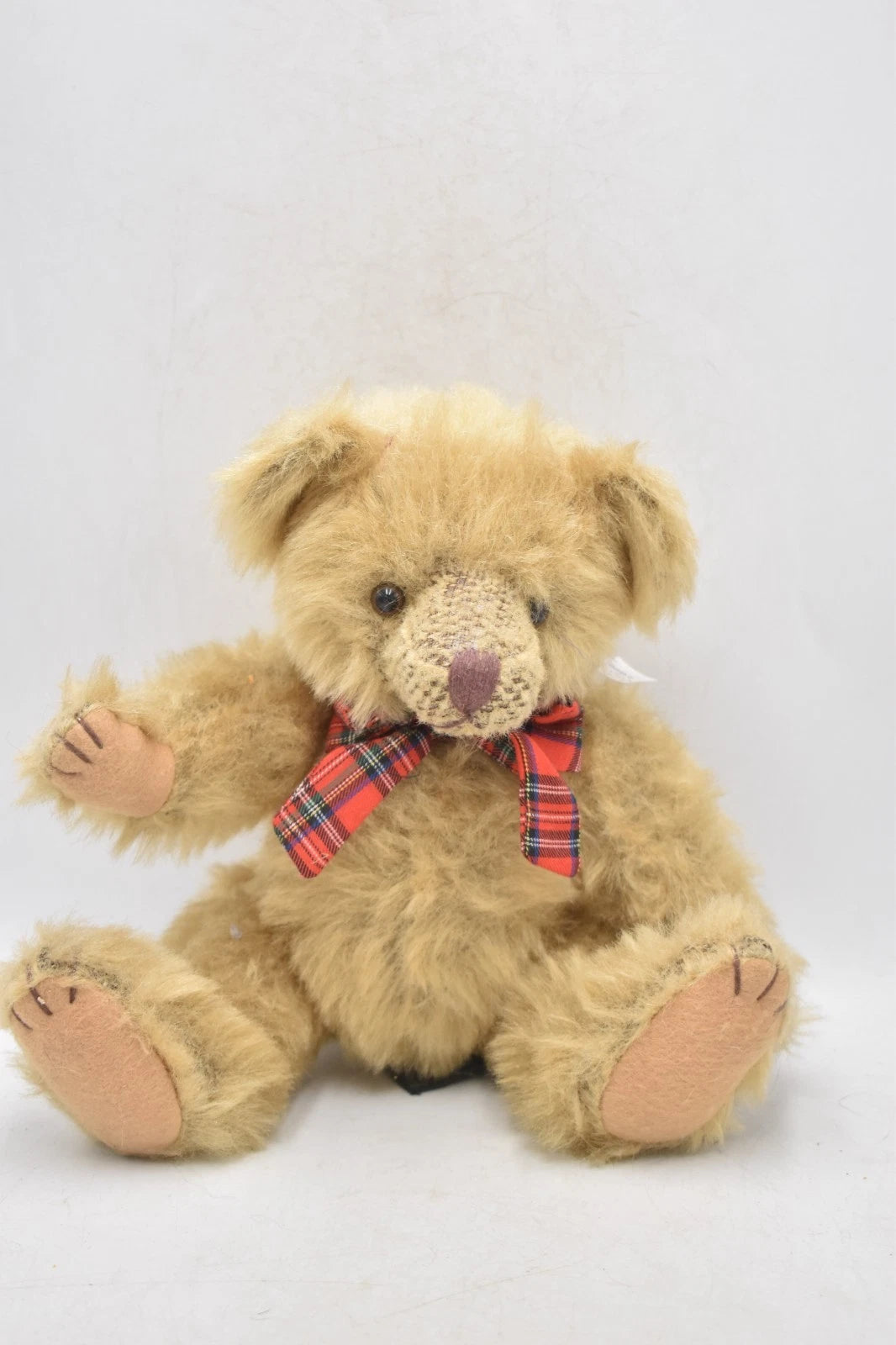 Russ Berrie For Past Times Teddy Bear – Fully Jointed Collectable Plush Soft Toy