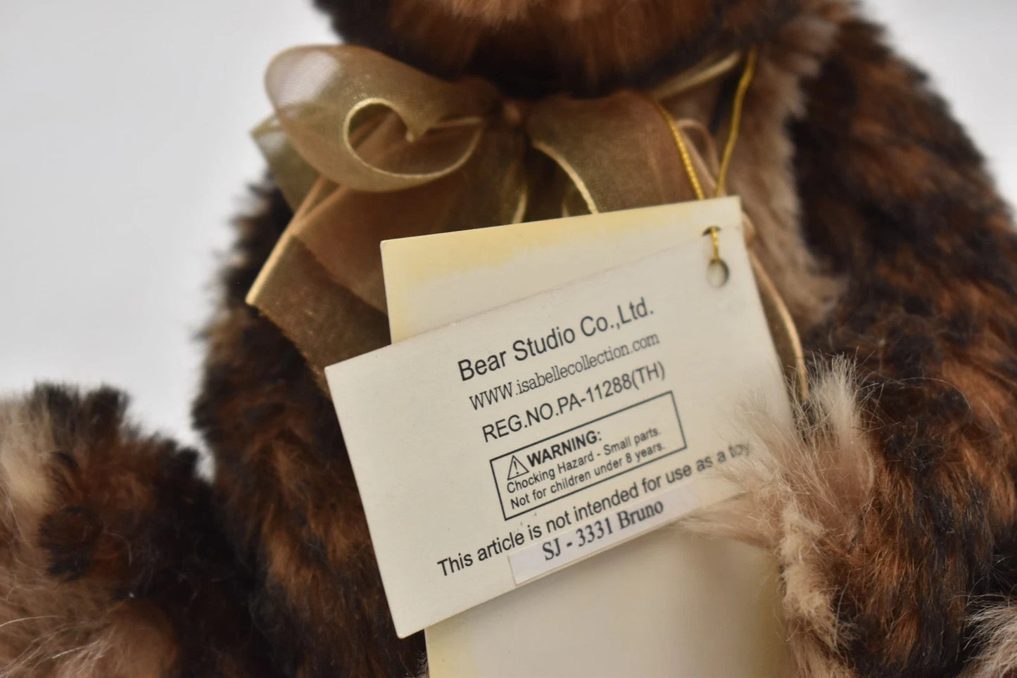 Charlie Bears Bruno – Isabelle Collection Bear Studio Limited Edition 25cm