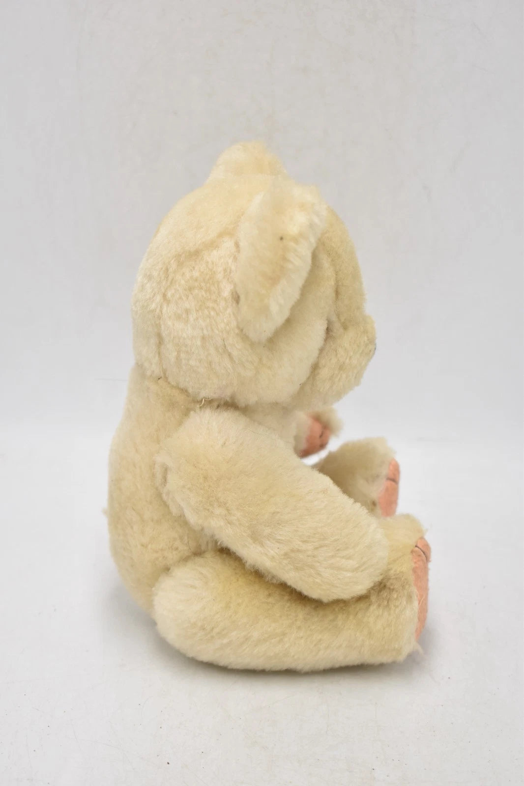 Vintage 1960s Beige Jointed Teddy Bear 25cm