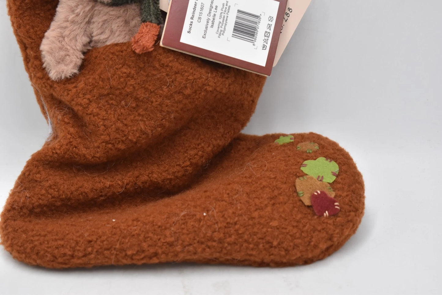 Charlie Bears Reindeer Brown Socks – Limited Edition Retired & Tagged