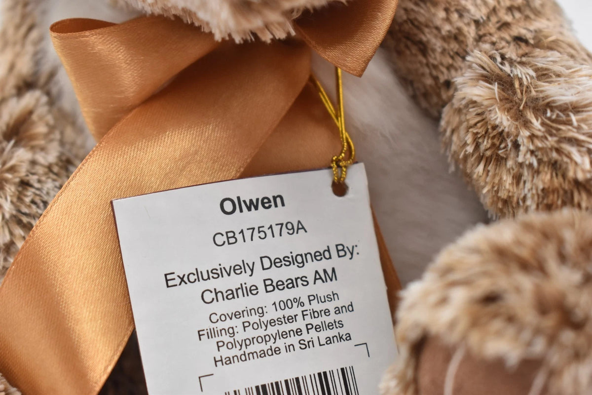 Charlie Bears Olwen Rabbit Teddy Bear Retired Tagged Collectable